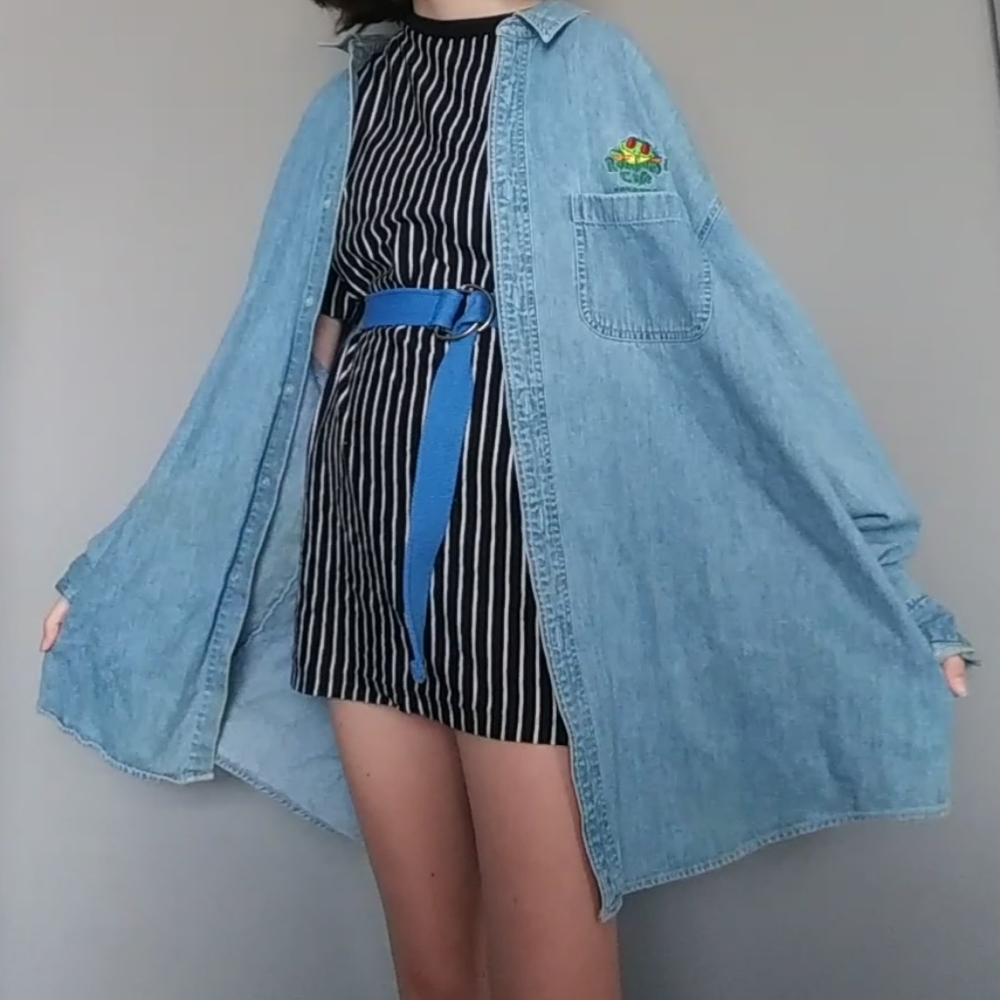 Rainforest cafe denim jacket